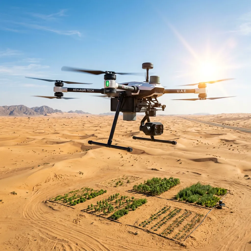 EAD Expands Desert Vegetation Project Across Abu Dhabi with AI Drones
