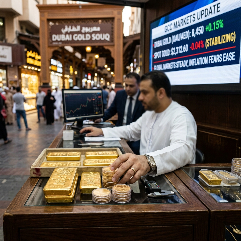 Dubai Gold Market Finds Stability: Prices Anchor Near Dh540 Following Volatile March