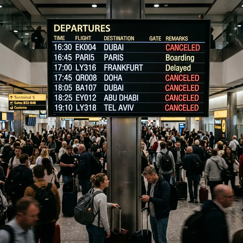 European aviation safety body urges airlines to avoid Middle East airspace until April 24