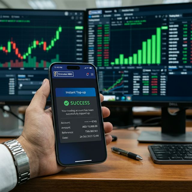 Instant Access: Emirates NBD Revolutionizes UAE Trading with Real-Time Funding Solution