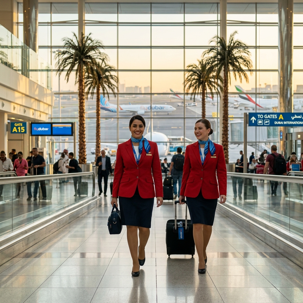 Flydubai Opens Global Cabin Crew Hiring: Tax-Free Salary and Travel Perks Revealed
