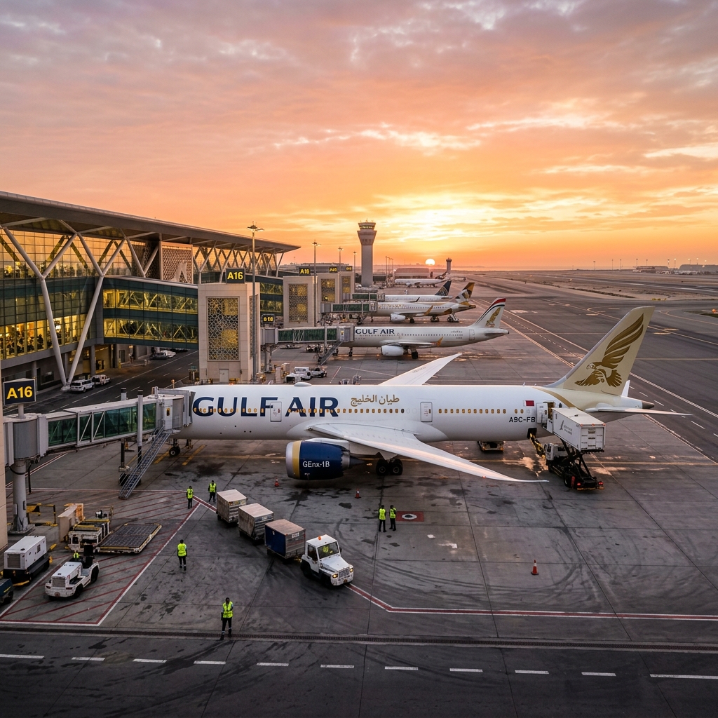 Gulf Air Adds More South Asia Routes via Dammam Amid Airspace Shutdown