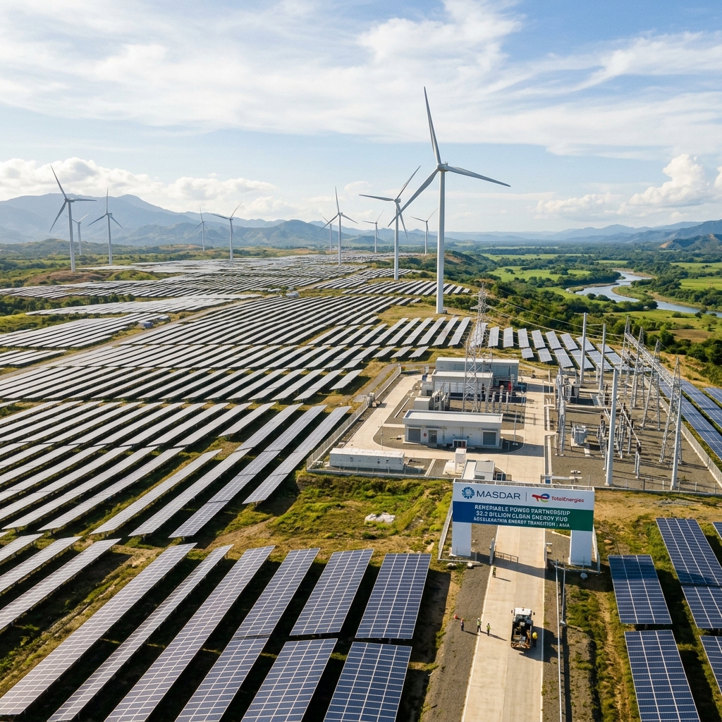 Masdar, TotalEnergies form $2.2 Billion Asia Renewables Platform