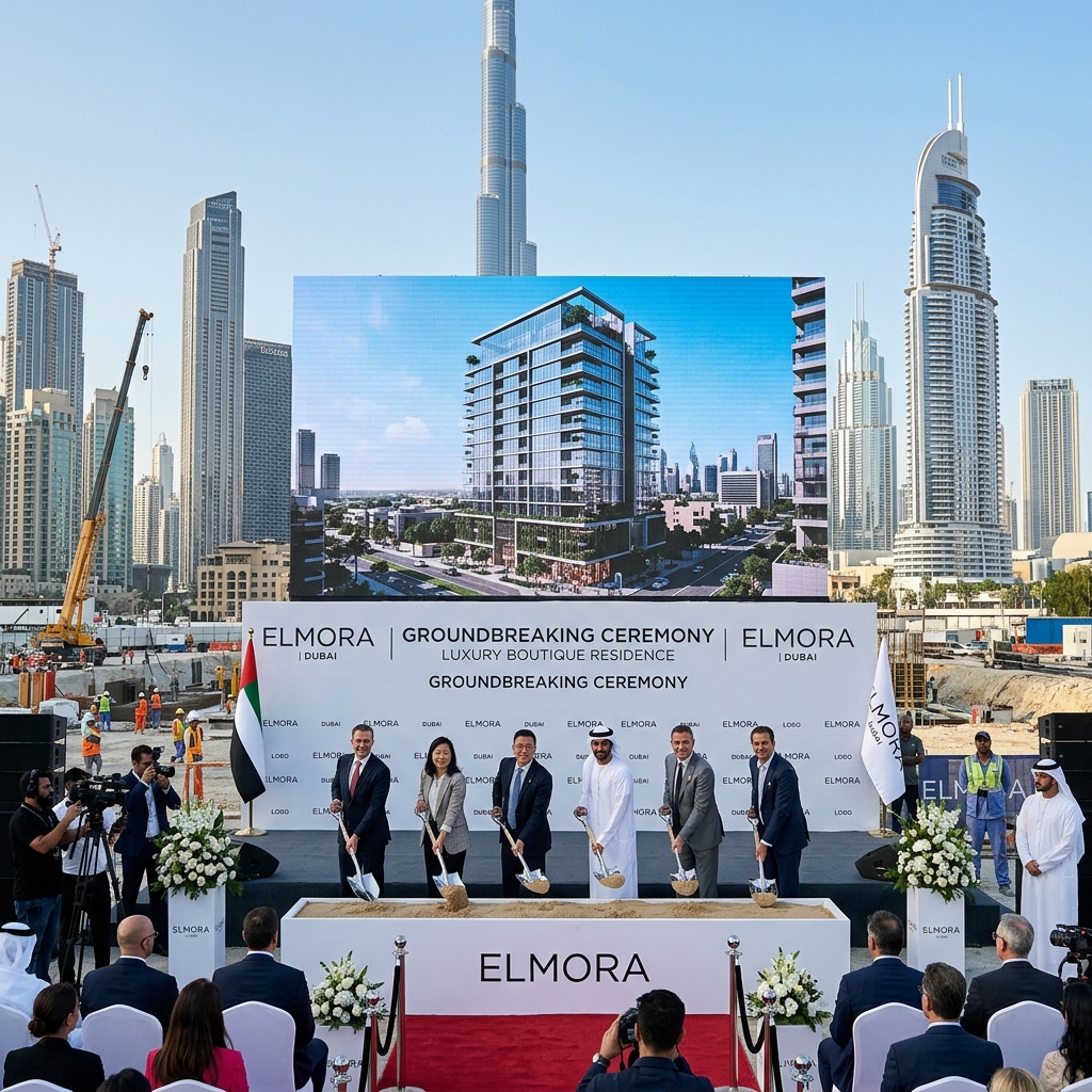 Neoterra Developments Breaks Ground on ELMORA; Announces New Expansion into Dubai Production City