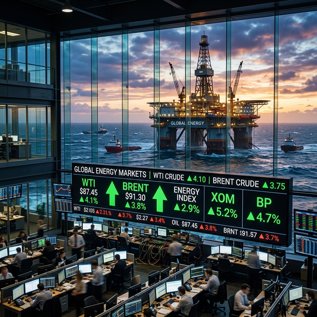Oil Plunges, Asia Stocks Soar After US-Iran Ceasefire