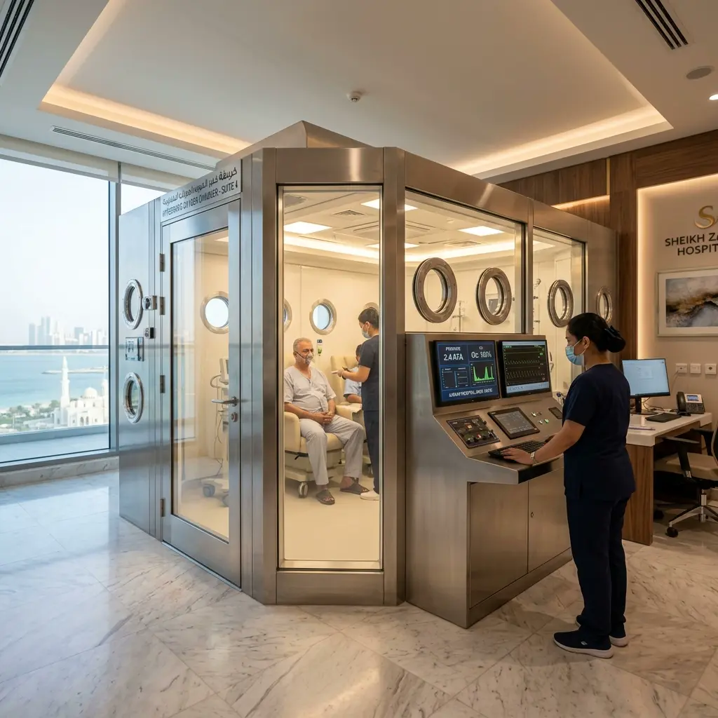 Thumbay Healthcare Ajman: New Hyperbaric Oxygen Therapy Unit and Luxury Suites