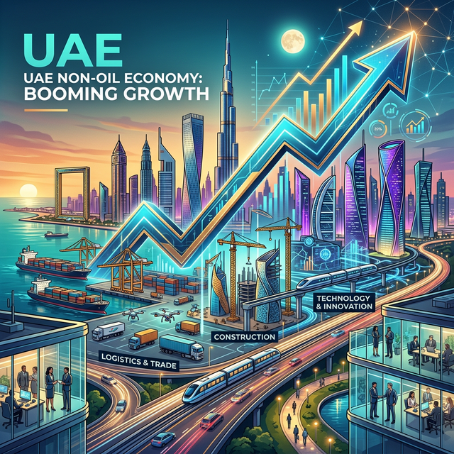 UAE Non-Oil Economy Hits One-Year High as Diversification Labors Bear Fruit
