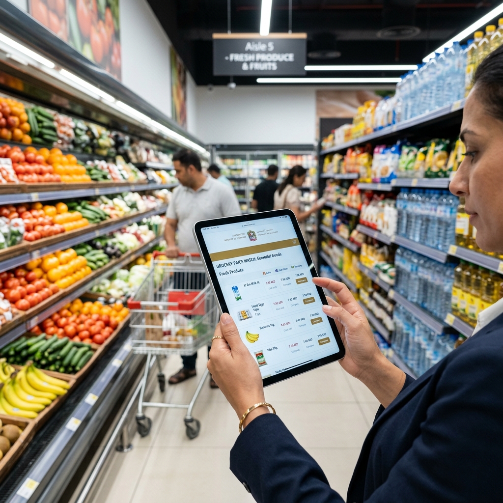 Smart Shopping: UAE Launches Digital Platform to Track Essential Goods Prices and Cut Grocery Bills