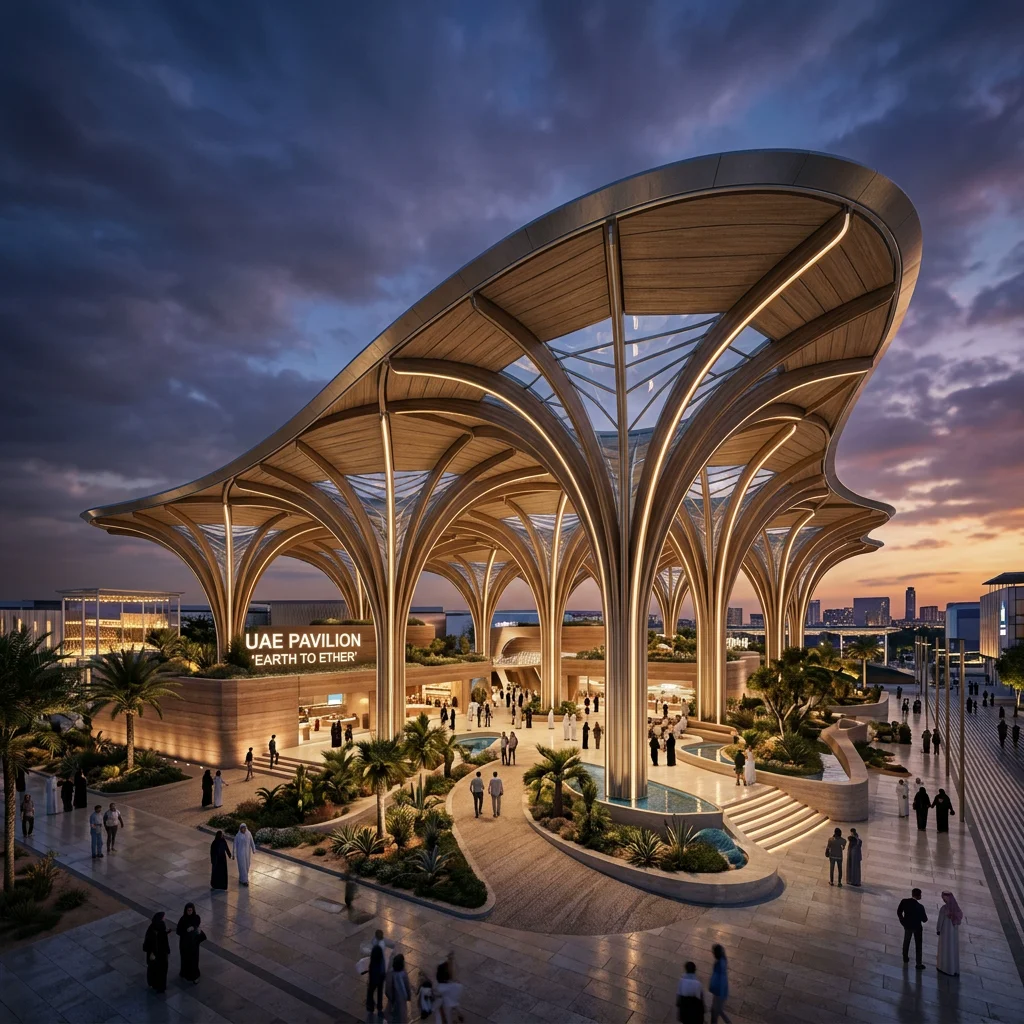UAE Pavilion at Expo 2025 Osaka wins top global design award