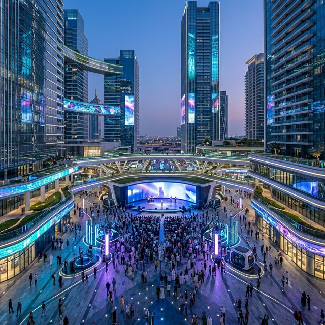 Uptown Dubai unveils massive events plaza in major district expansion push